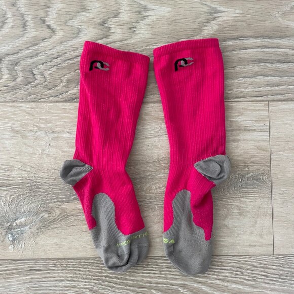 Pro Compression hot pink socks - Size S - only worn twice - Picture 2 of 3